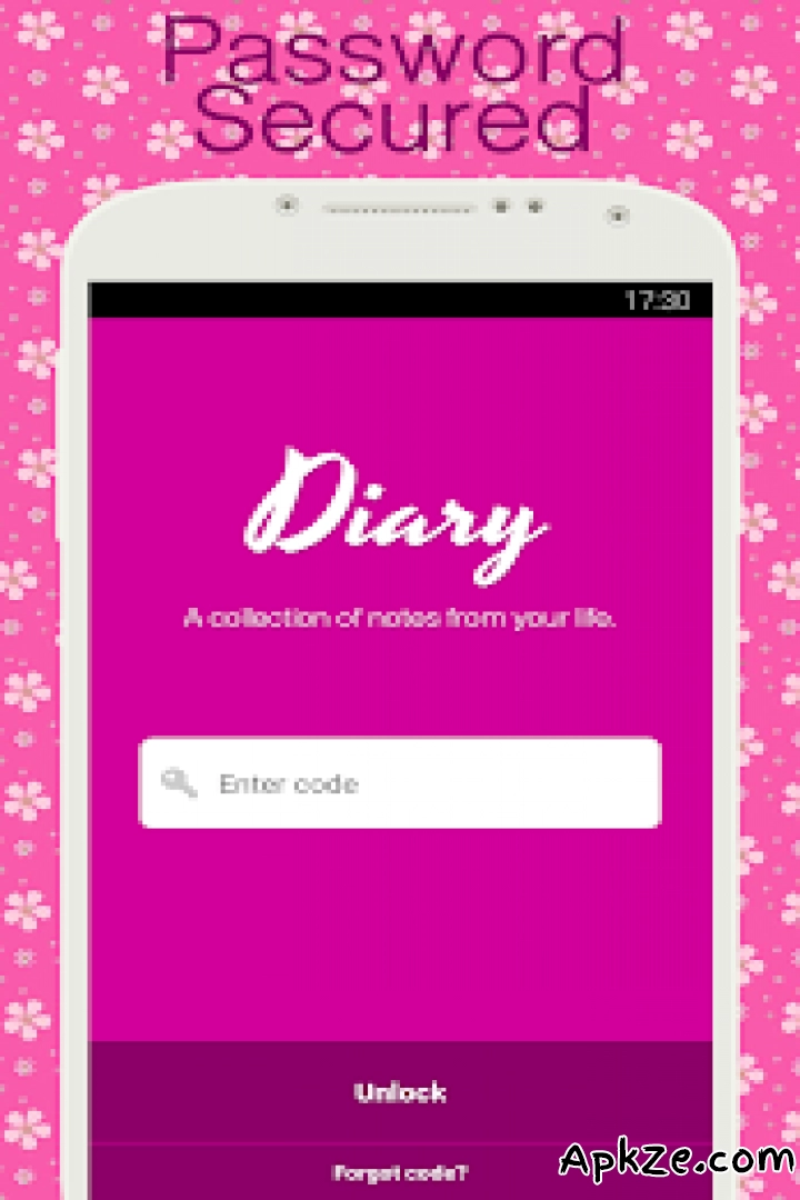 تحميل Diary with lock APK