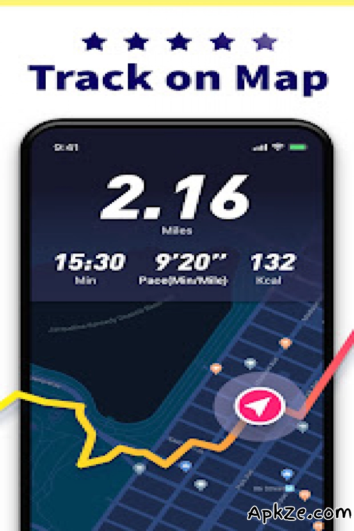 تحميل Running App - Run Tracker with GPS, Map My Running APK