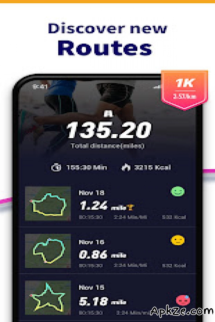 تحميل Running App - Run Tracker with GPS, Map My Running APK