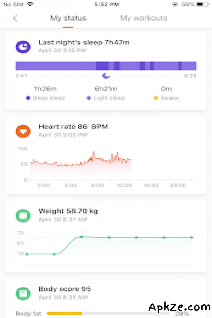 تحميل Mi Fit  APK