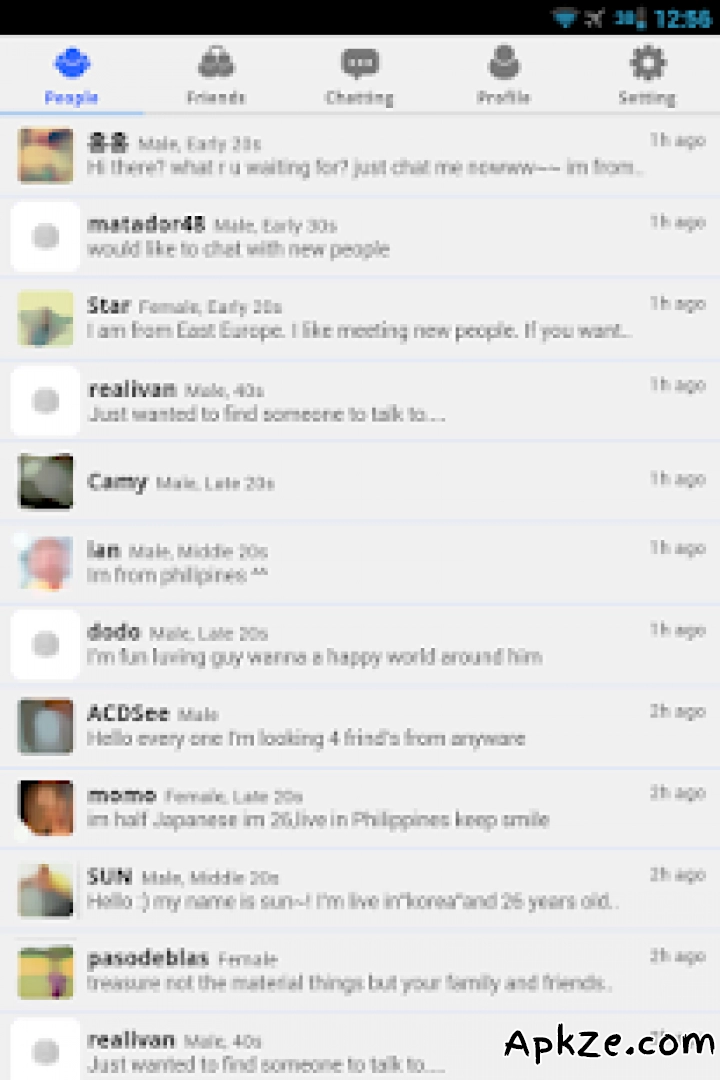 تحميل Friends Talk Chat APK