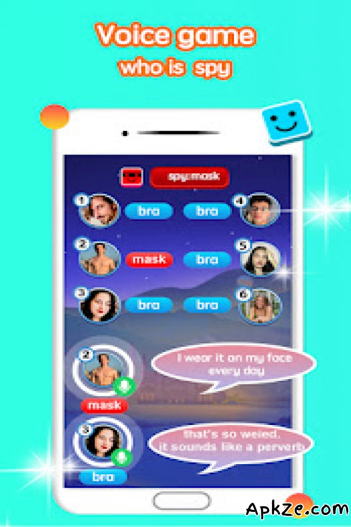 تحميل Voga - Play games and voice chat with new friends. APK