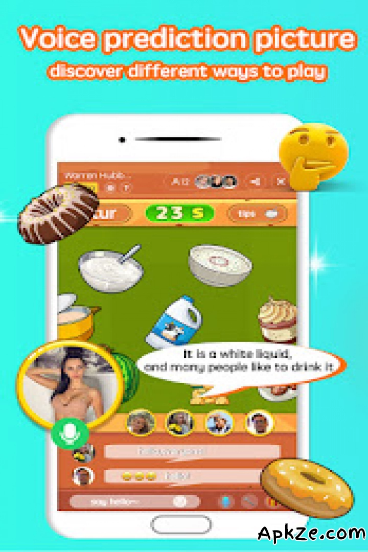 تحميل Voga - Play games and voice chat with new friends. APK