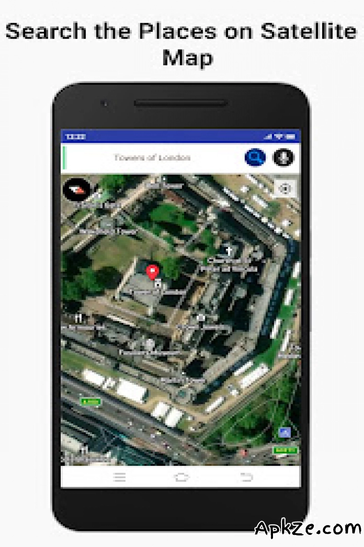 تحميل GPS Satellite - Live Earth Maps & Voice Navigation APK