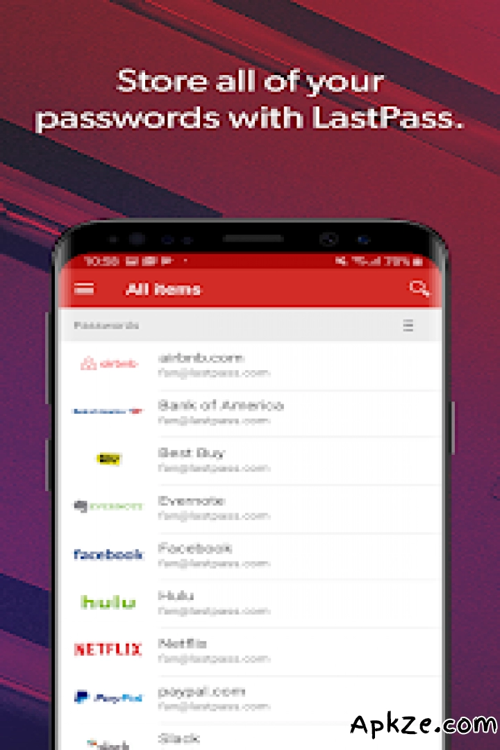 تحميل LastPass Password Manager APK