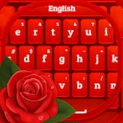 Red Rose Keyboard 2021 APK