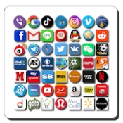 all in one social apps social networks‏ APK